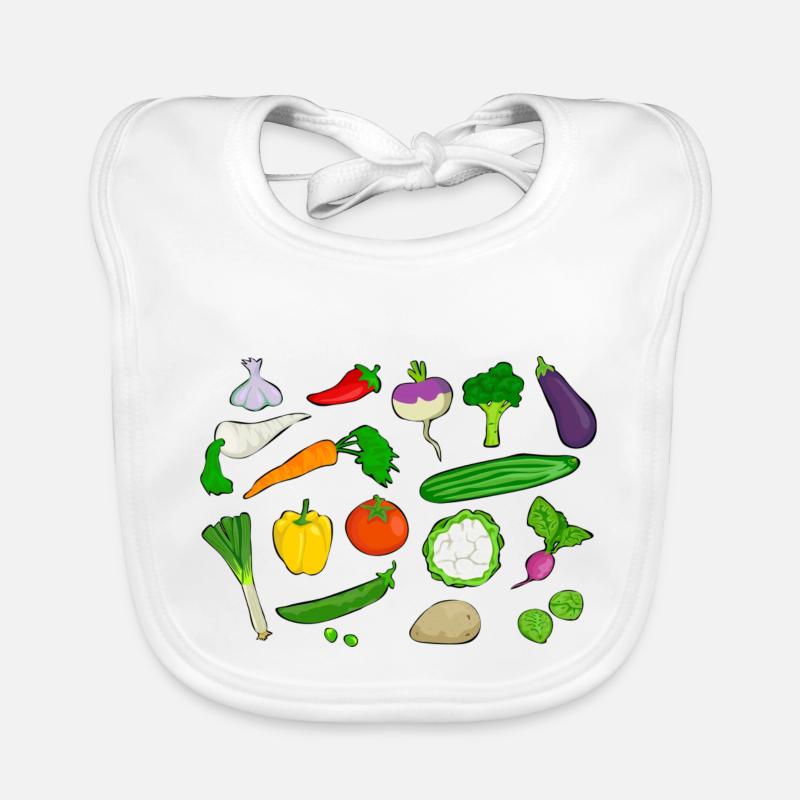 Gemüse Baby Bio-Lätzchen