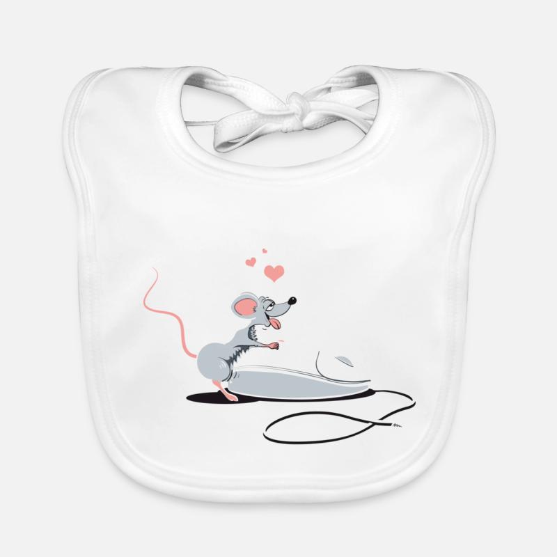 The Mouse... Bavoir bio Bébé