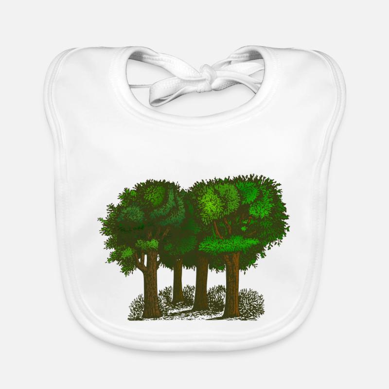 Wald Baby Bio-Lätzchen