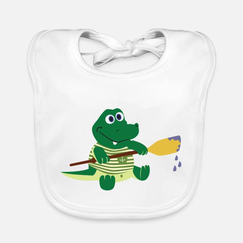 Voile de bateau pagaie bateau à rames segelboot19 Bavoir bio Bébé