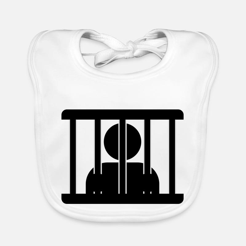 Hinter gittern Baby Bio-Lätzchen