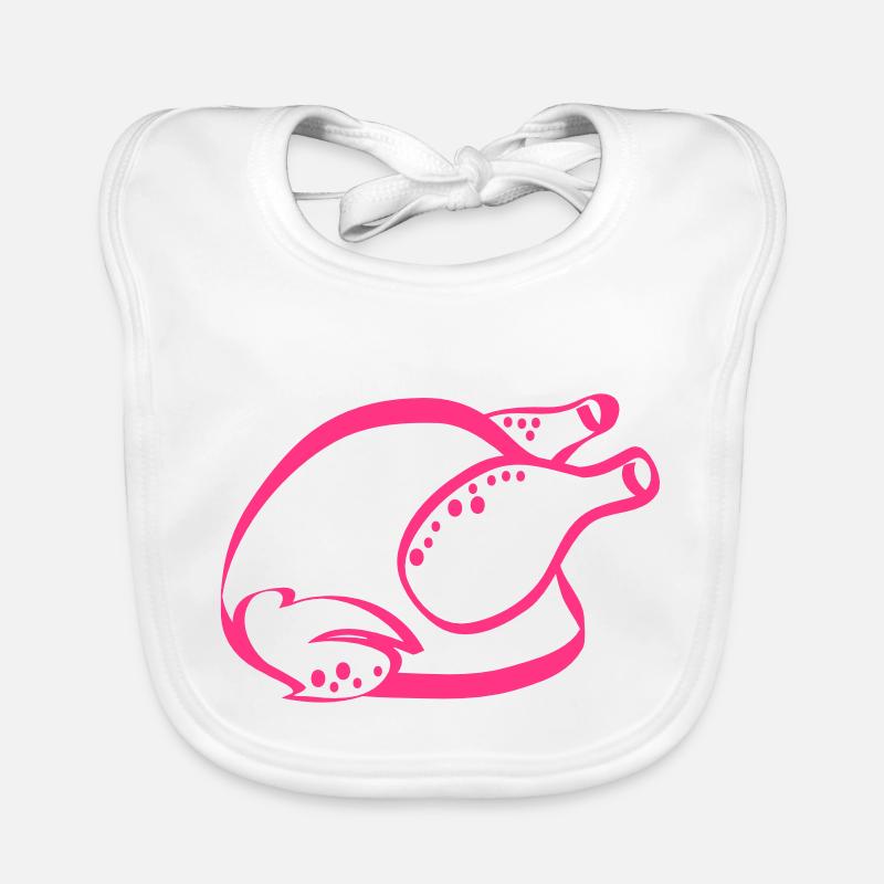 Hähnchen Baby Bio-Lätzchen