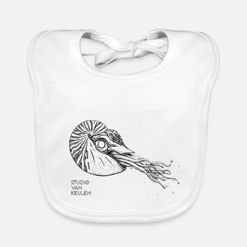Du studio Cologne - Odd poissons Bavoir bio Bébé