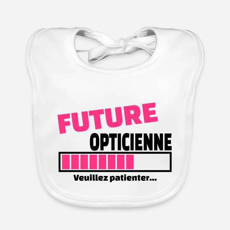 future opticienne Bavoir bio Bébé