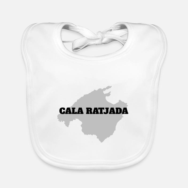 MAJORQUE CALA RATJADA Bavoir bio Bébé