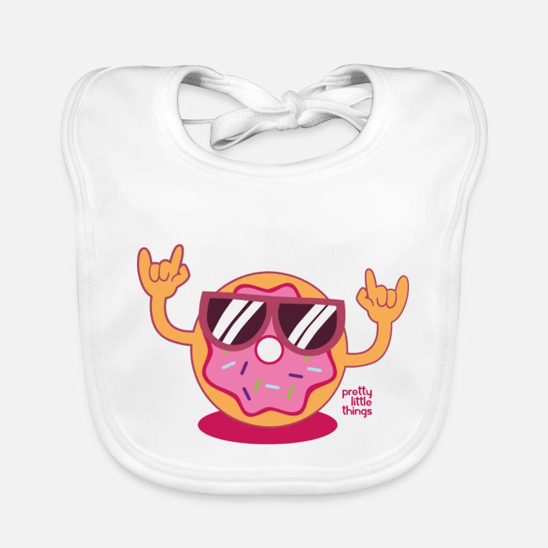 Donut candy Organic Baby Bibs