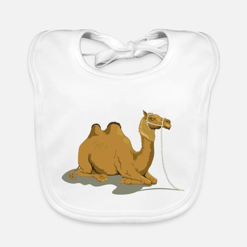 camel Organic Baby Bibs