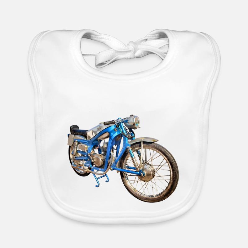 motorcycle Organic Baby Bibs