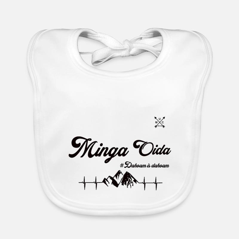 Minga Oida stuff Organic Baby Bibs