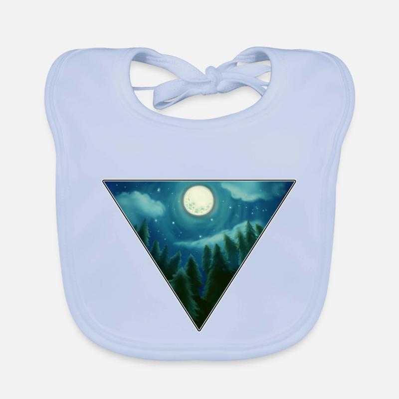 full moon Organic Baby Bibs