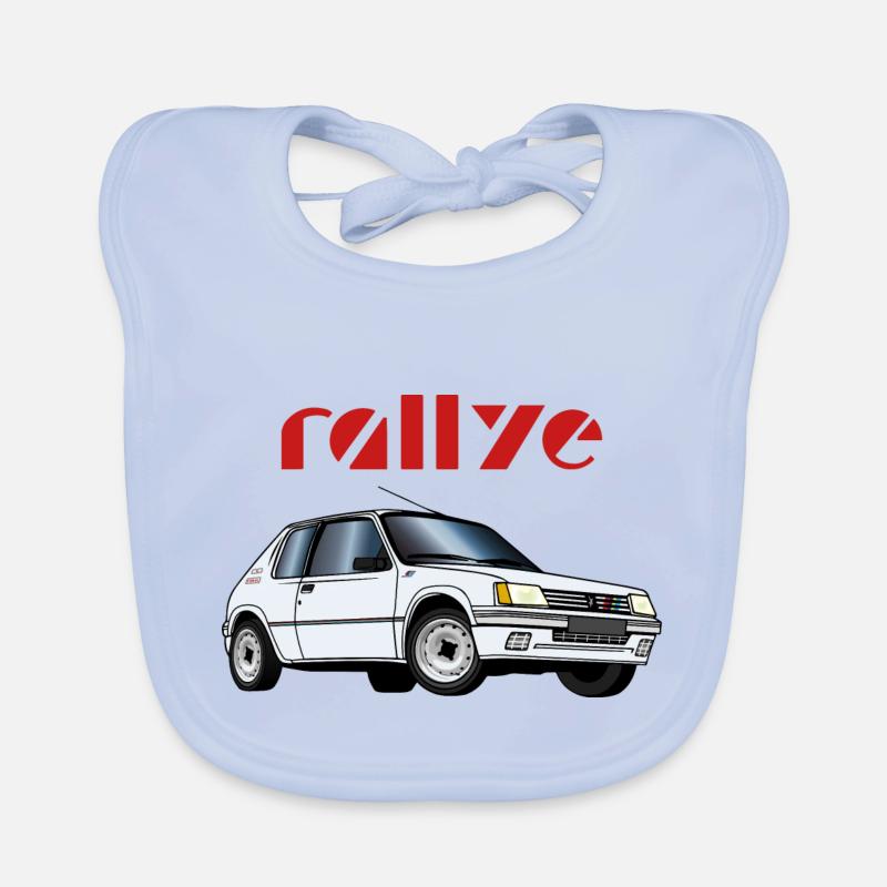 1 3 rallye 88 89 Blanc Meije Bavoir bio Bébé
