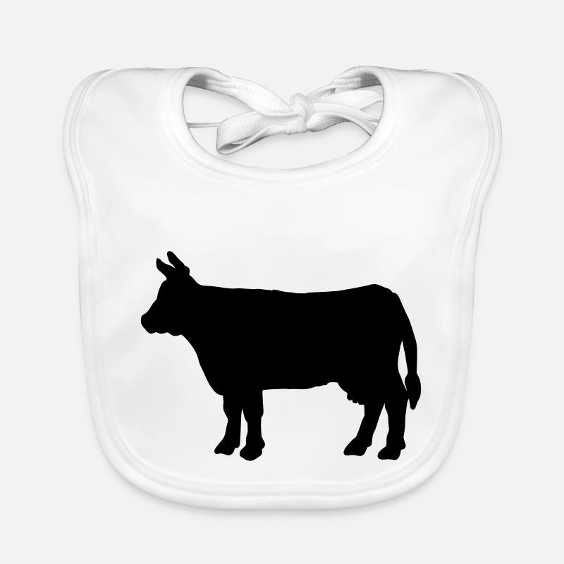 Bovin animaux Bavoir bio Bébé