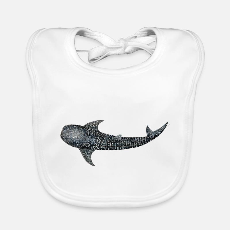 Requin baleine Bavoir bio Bébé