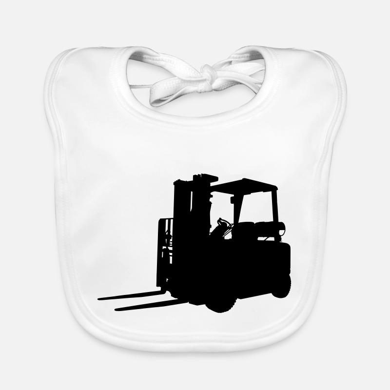 Gabelstapler Baby Bio-Lätzchen