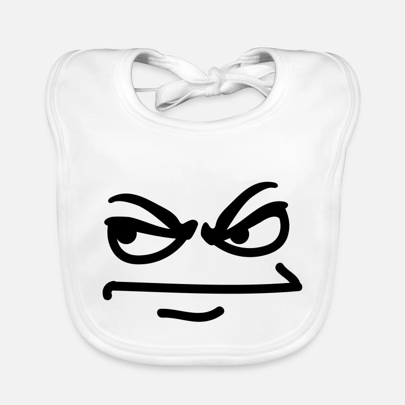 angry_face Bavoir bio Bébé