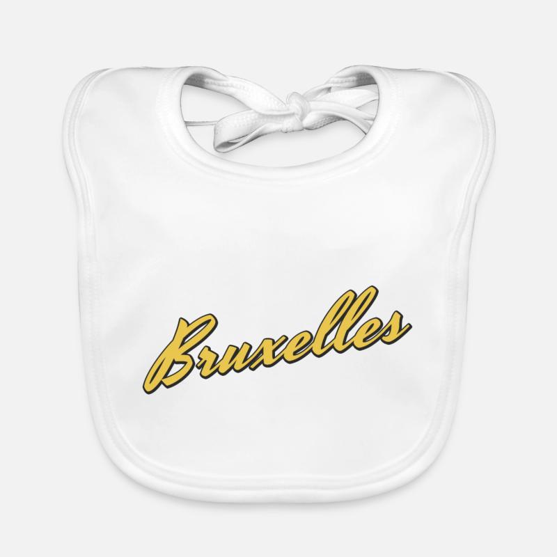 Bruxelles Bavoir bio Bébé