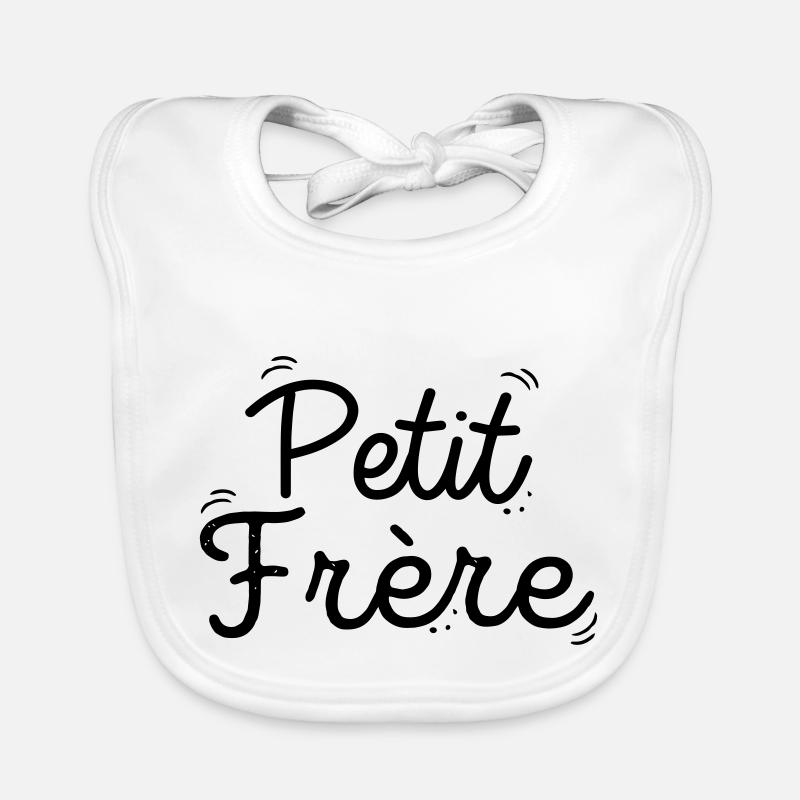 Petit frere Bavoir bio Bébé