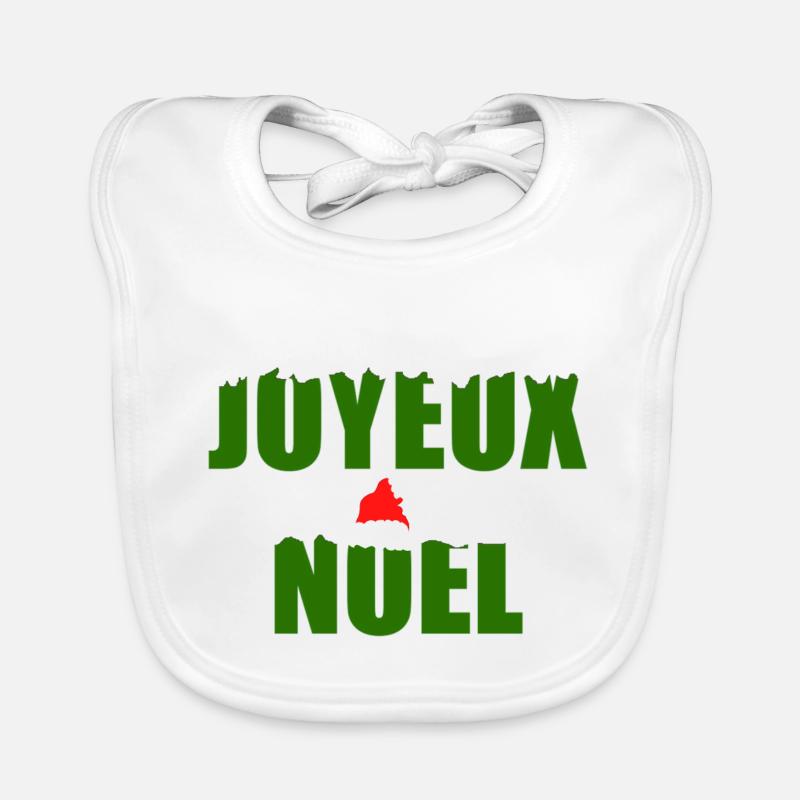 joyeux noel Baby Bio-Lätzchen