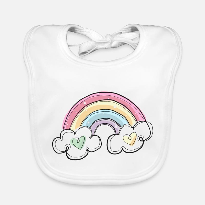 REGENBOGEN Baby Bio-Lätzchen
