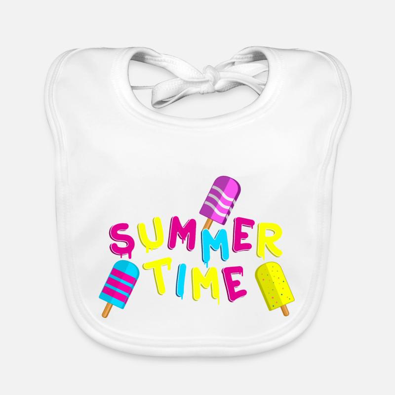 Summer Time Baby Bio-Lätzchen
