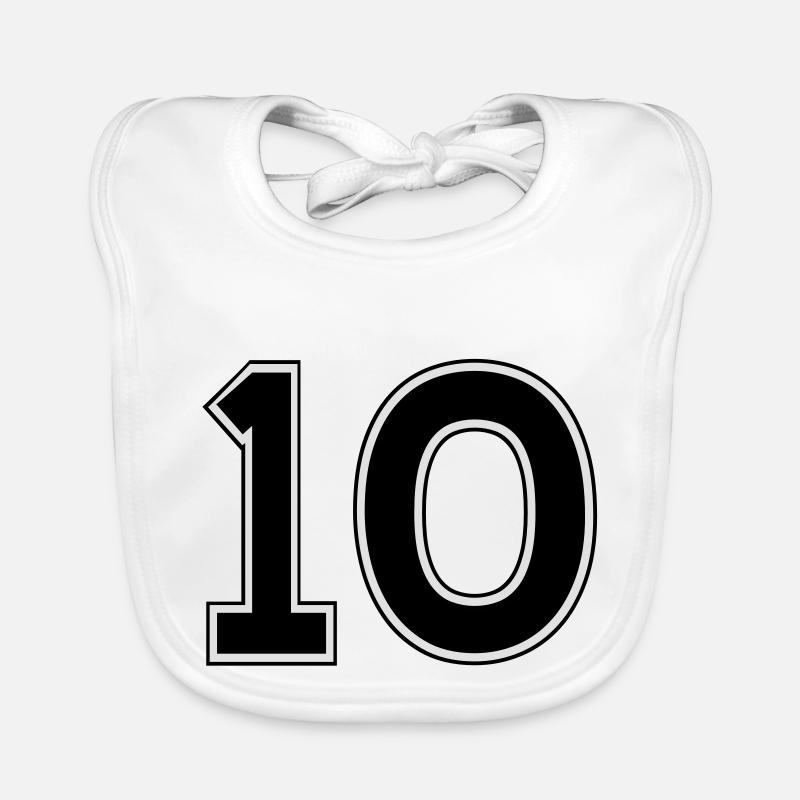 No. 10 Organic Baby Bibs