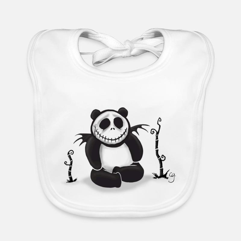 Panda Jack Classic Bavoir bio Bébé
