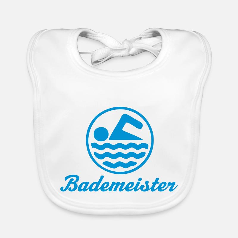 Pool attendant Organic Baby Bibs