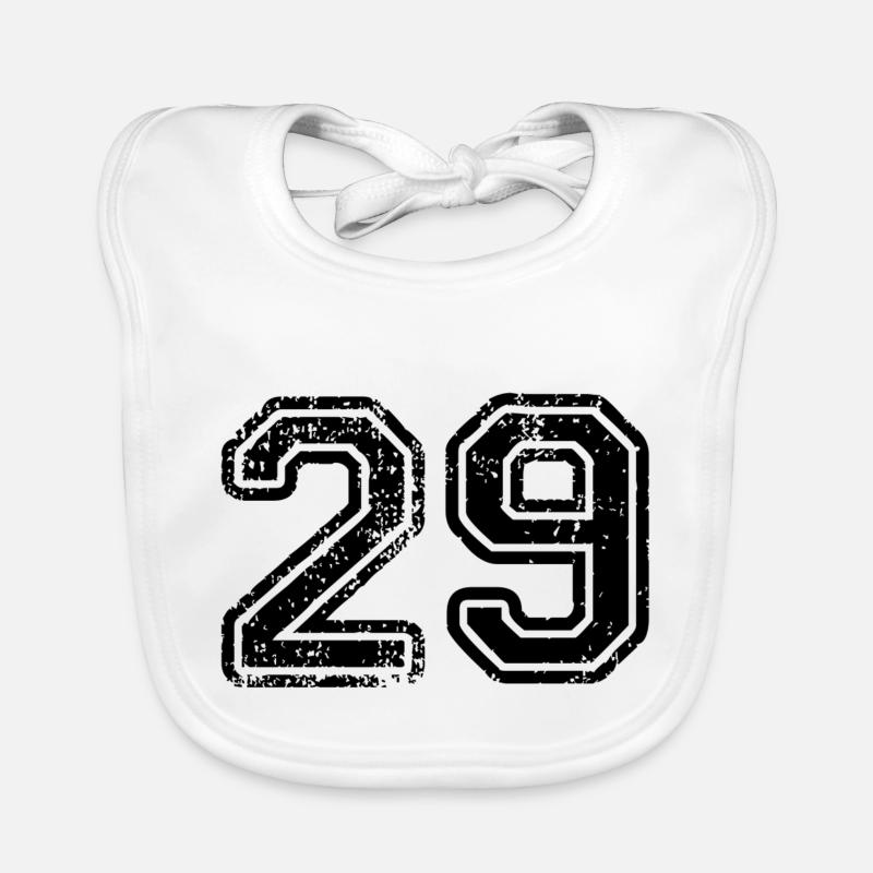 29 - Bavoir bio Bébé - blanc