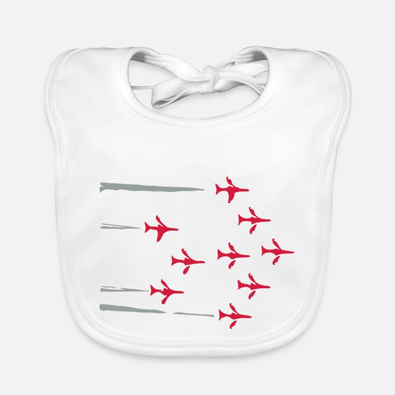 Red Arrows Organic Baby Bibs