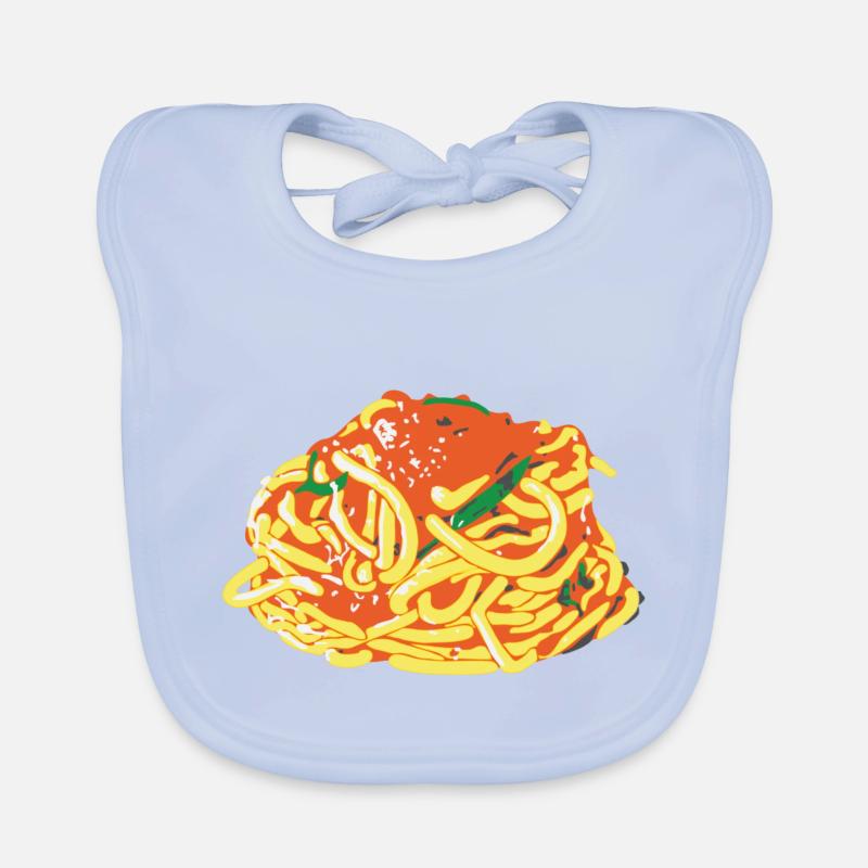 Spaghetti Organic Baby Bibs