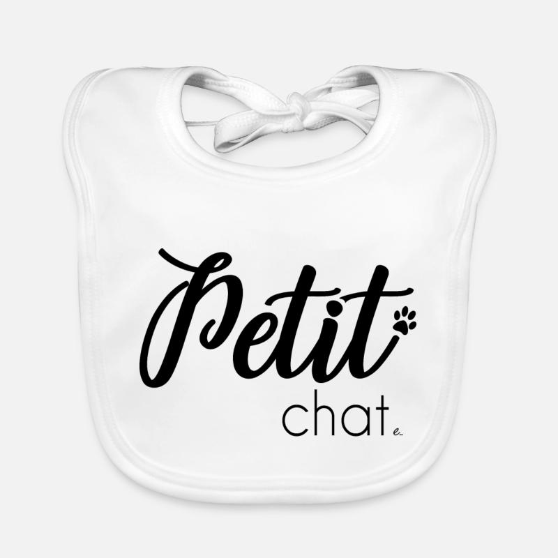 Petit chat Bavoir bio Bébé