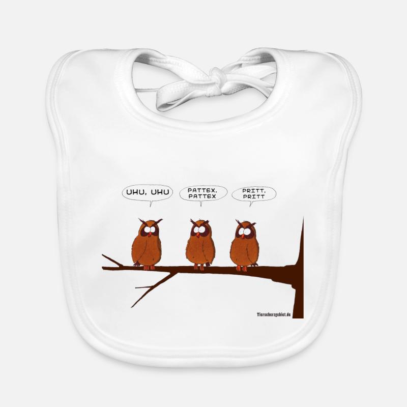 Uhus Baby Bio-Lätzchen