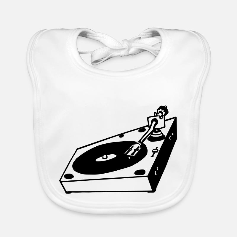 turntable Baby Bio-Lätzchen