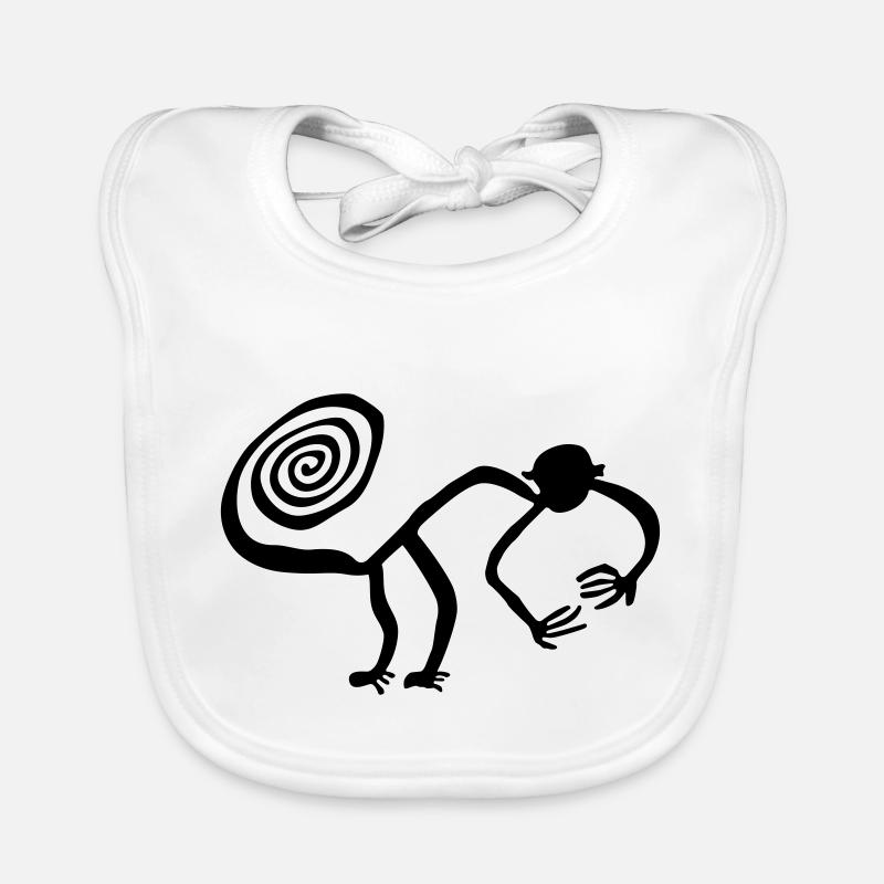 Nazca Monkey Organic Baby Bibs