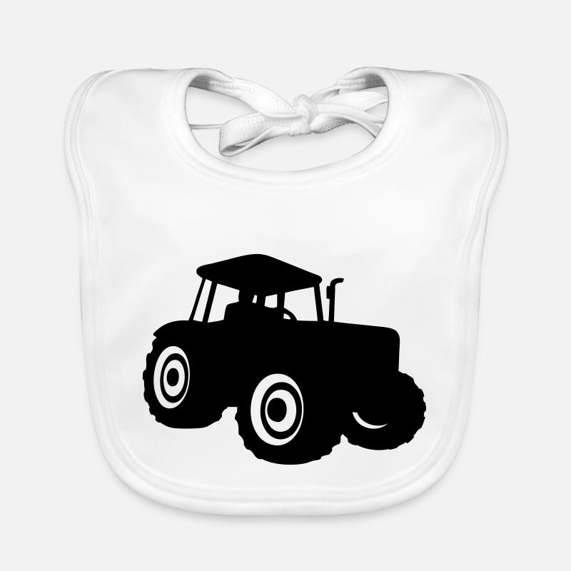 tractor Organic Baby Bibs