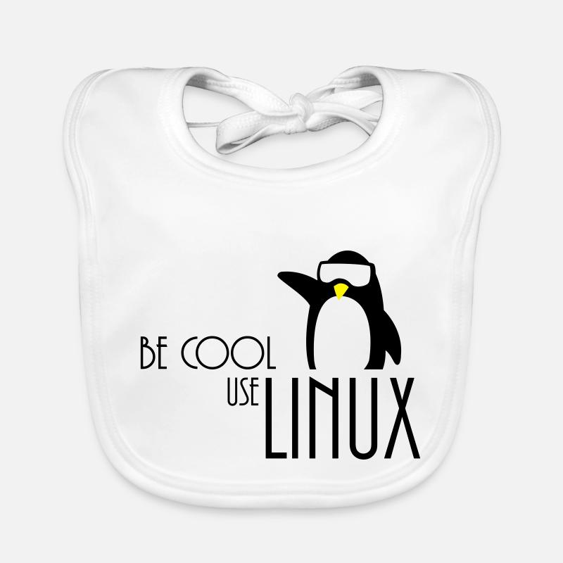 être cool utilisation linux Bavoir bio Bébé