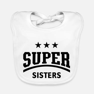 Super sorelle Bavaglino ecologico per neonato