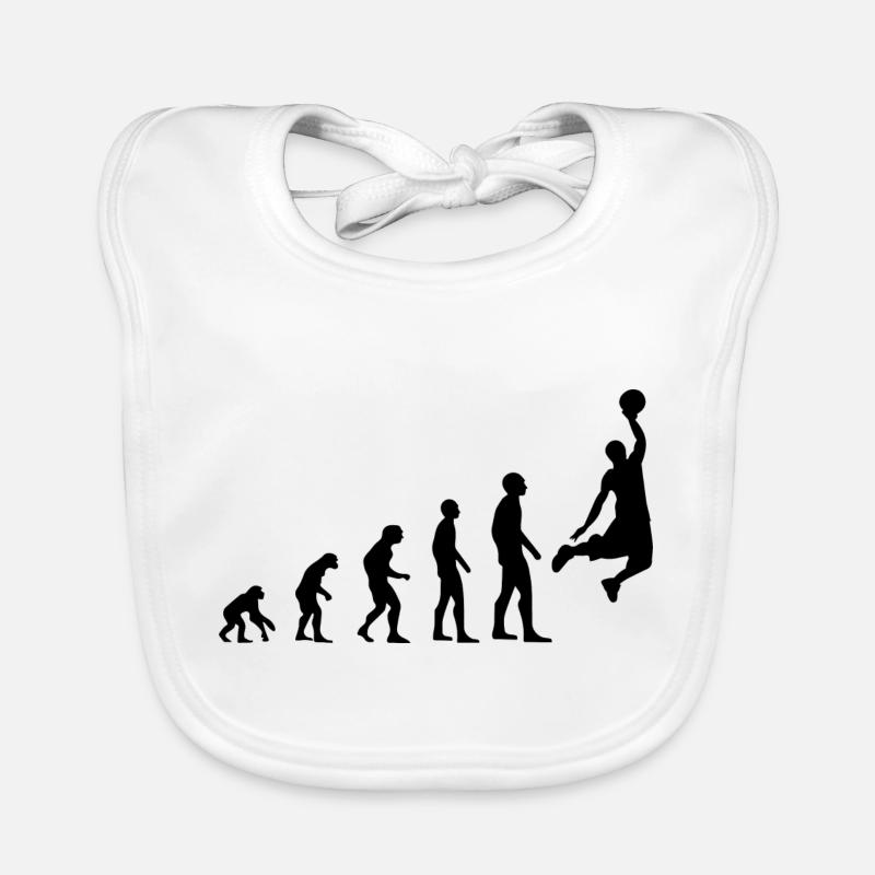 Evolution basketball Organic Baby Bibs