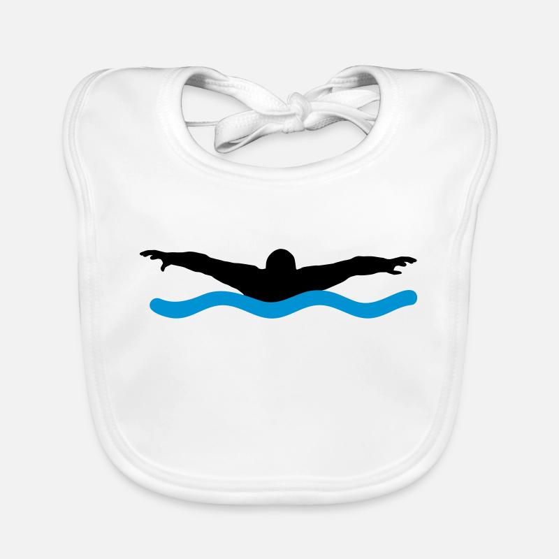 schwimmen Baby Bio-Lätzchen