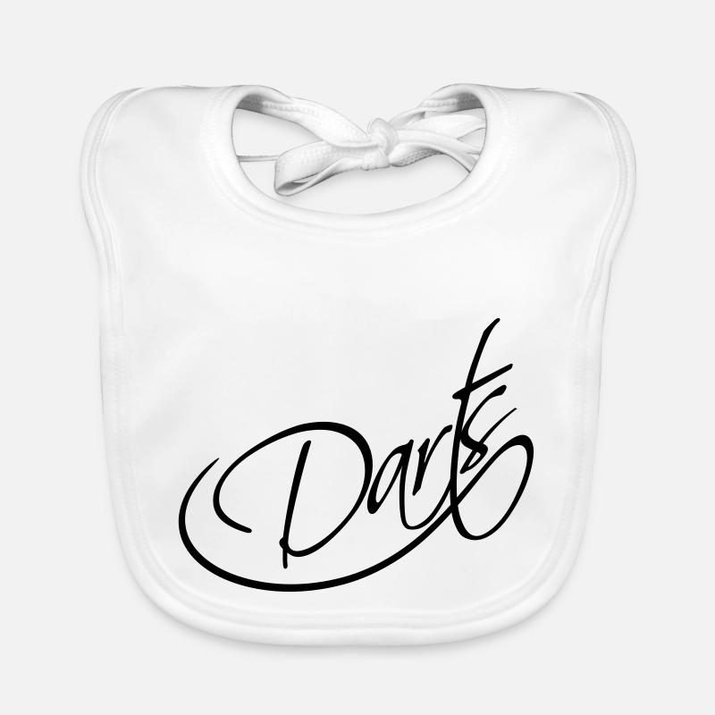 Darts Logo Design Baby Bio-Lätzchen