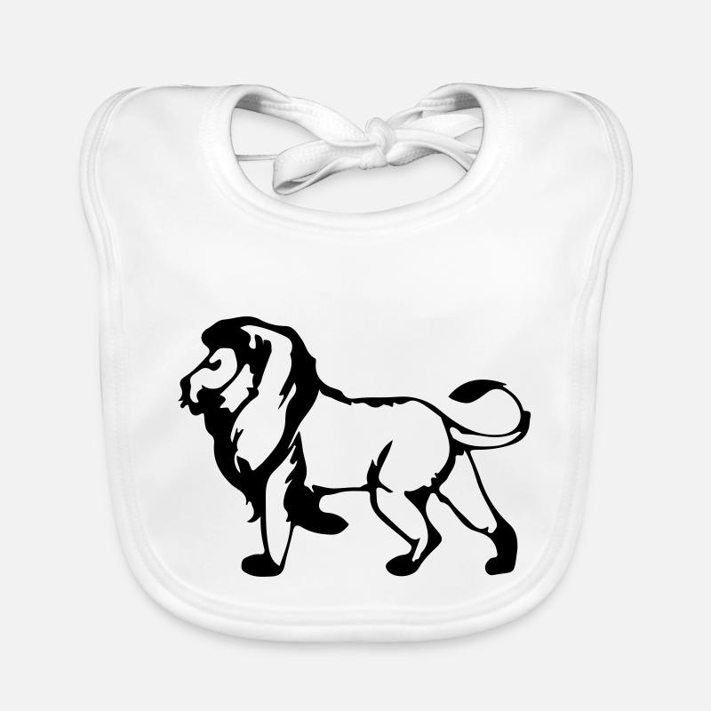 lion_shape Organic Baby Bibs