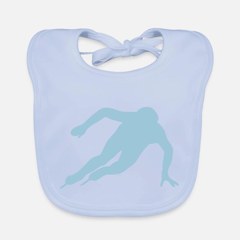short track Organic Baby Bibs