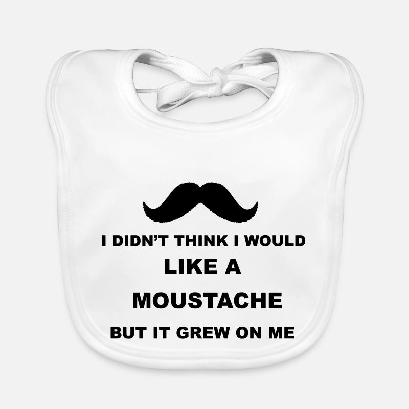 Moustache Baby Bio-Lätzchen