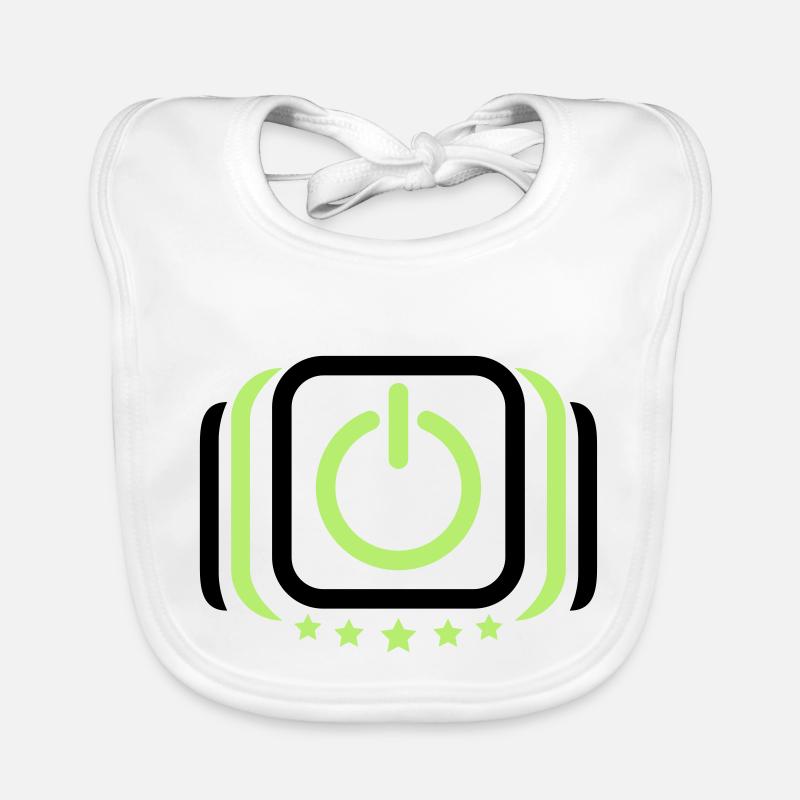 Alimentation sur off sur interrupteur Bavoir bio Bébé