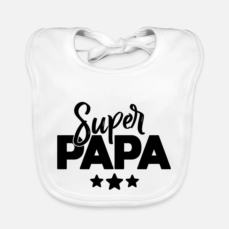 Great Dad Father's Day Organic Baby Bibs