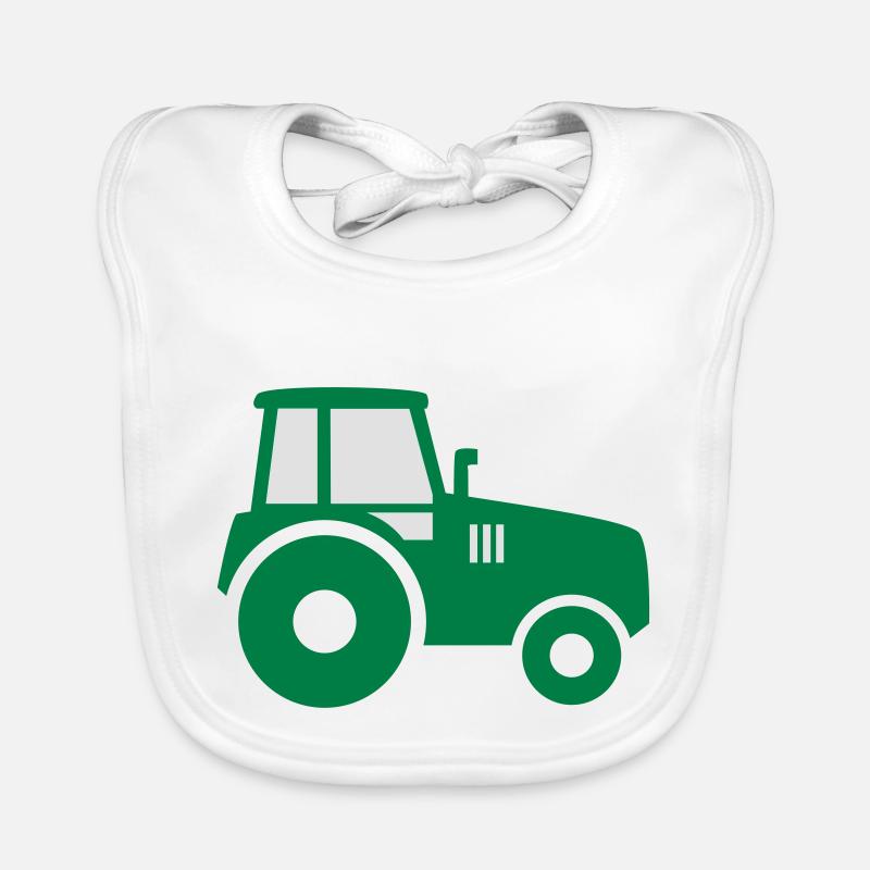 tractor Organic Baby Bibs