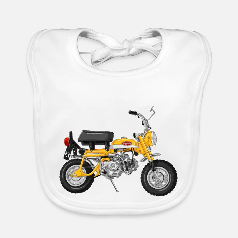 Singe Z50A DE | Jaune mexicain Bavoir bio Bébé
