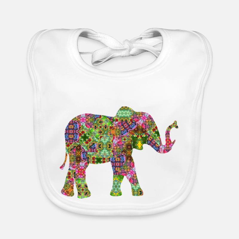 elephant Organic Baby Bibs