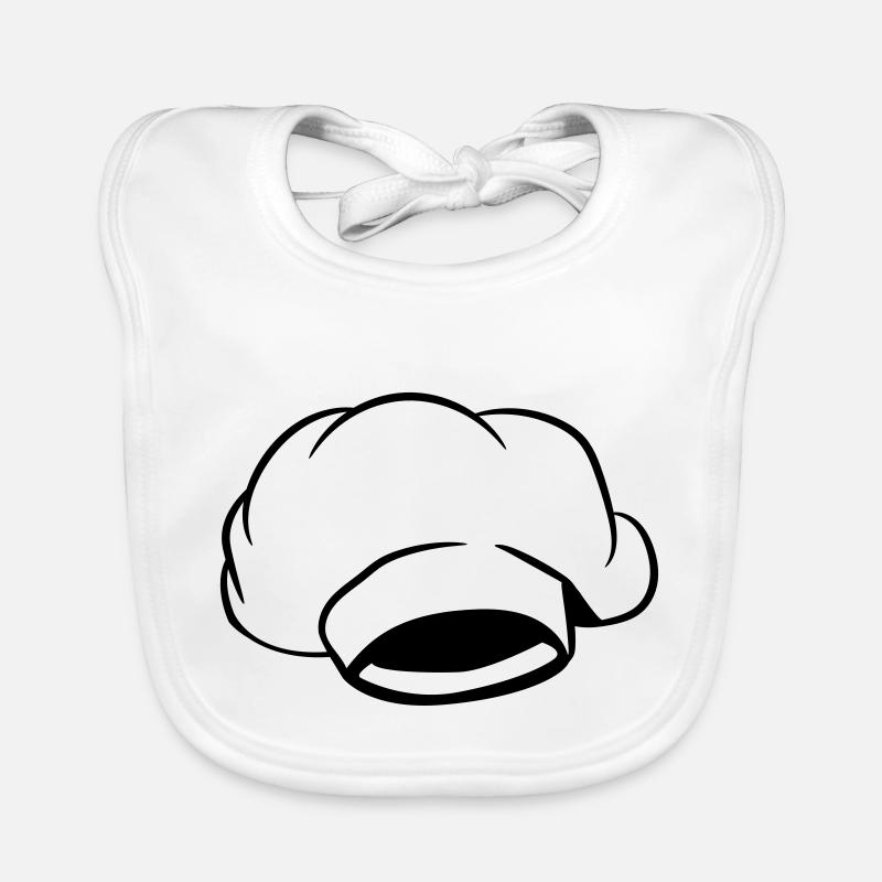 Cook cook chef hat Organic Baby Bibs