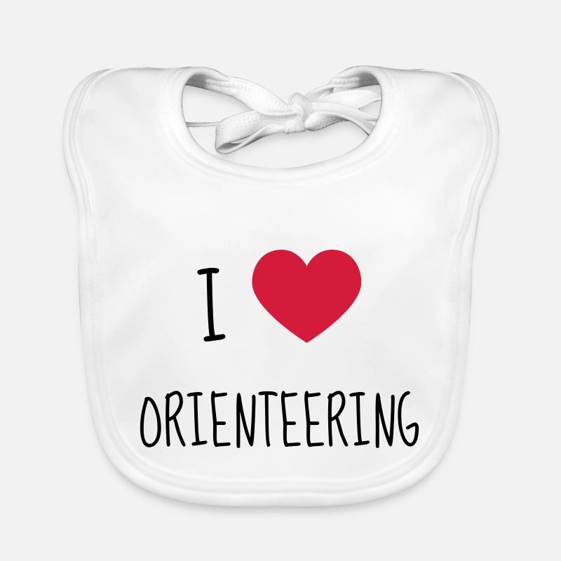 Orienteering Orientierungslauf Orientation Organic Baby Bibs